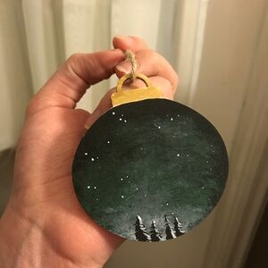 Galaxy Christmas ornament
